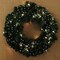 Set of 2: Pre-Lit Northern Spruce Pine Wreath | 20" Wide | 200 Lifelike Green Tips & 50 Battery Operated Lights | Indoor/Outdoor Use | Holiday Decor | for Front Door | Christmas Wreaths | Home & Office Decor, Floral Home by Artificial Flowers